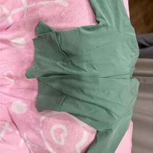 Women's Green Bomber Jacket